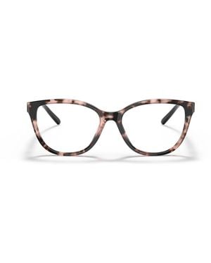 Emporio Armani Cat-Eye Frame Glasses - White