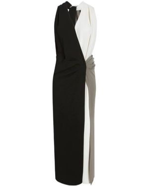 Proenza Schouler Elsa Knotted Midi Dress - Black