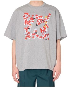 Kolor Graphic-Print T-Shirt - Gray
