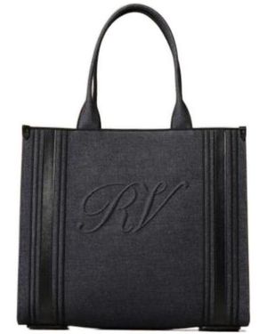 Roger Vivier Logo Handbag - Black