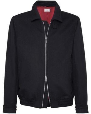Brunello Cucinelli Wool Bomber - Black