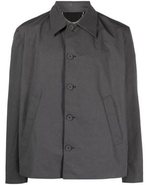 Craig Green Pointed-Collar Shirt Jacket - Grey