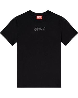 DIESEL Logo T-Shirt - Black
