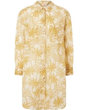 Eres Exotisme Printed Cotton-Voile Shirt - Metallic