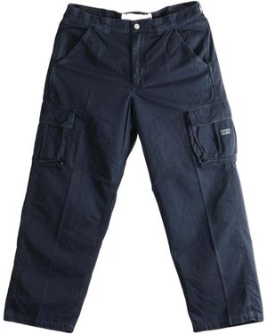 ERL Ripstop Cargo Trousers - Blue