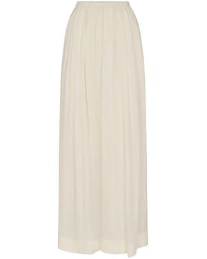 FRAME Elastic-Waist Casual Pants - White