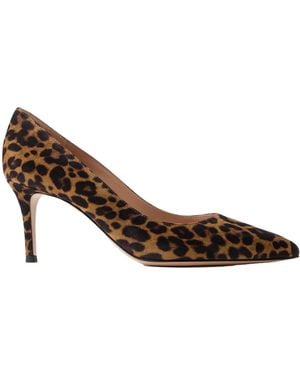 Gianvito Rossi Pointed High Heels - Brown