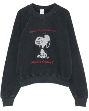 RE/DONE Long-Sleeve Sweatshirt - Black