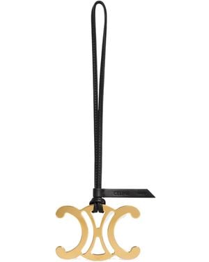 Celine Maxi Triomphe Charm - Metallic