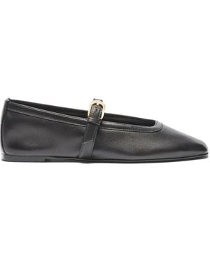 Stuart Weitzman Sai Ballet Flat - Black