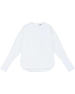 Alaïa Alaïa Ruched Shirt - White