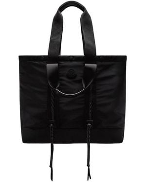 【MONCLER】24SS Tech Tote ナイロントート Moncler Men's' Tech Tote Bag in Black | LN-CC®