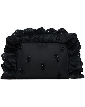 Simone Rocha Pillowcase Clutch Bag - Black