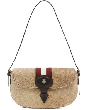 Bally Small Flap Shoulder Bag - Metallic