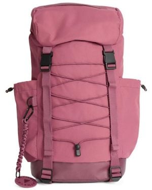 adidas By Stella McCartney Logo Patch Buckled Backpack - Pink