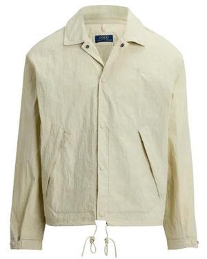 Polo Ralph Lauren Hayford Coach's Jacket - Natural
