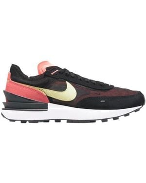 Nike Waffle One Lace-Up Sneakers - Multicolor