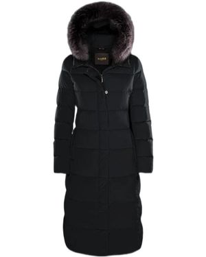 Moorer Zagarakn Hooded Padded Coat - Black