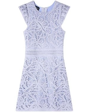 Emporio Armani Round-Neck Dress - Blue