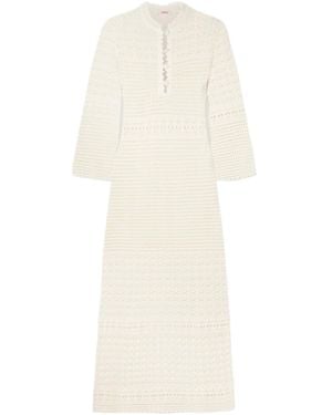 Eres Madone Bell-Sleeve Maxi Dress - White