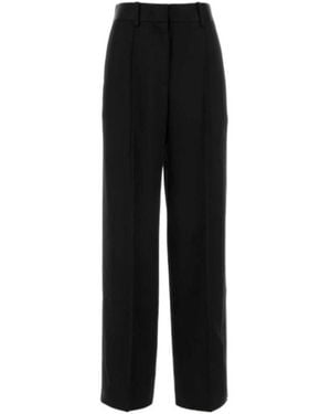 Jil Sander Satin Pants - Black