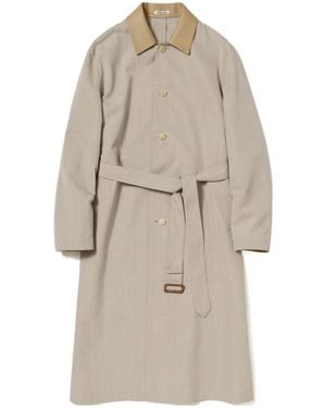 AURALEE Long-Sleeved Coat - Natural