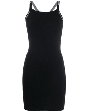 Alexander Wang Cross-Strapped Mini Dress - Black