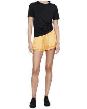Christopher Esber Elastic Waist Shorts - Black