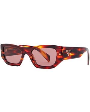 Prada Rectangular Frame Sunglasses - Multicolor