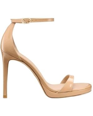 Stuart Weitzman Nudist Platform - Natural