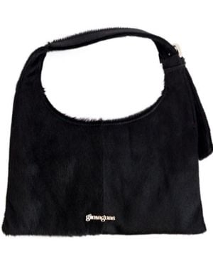 GIMAGUAS Magnetic Buckle Shoulder Bag - Black