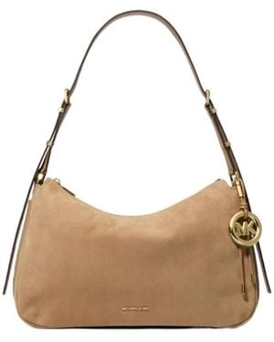 Michael Kors Nolita Medium Shoulder Bag - Natural