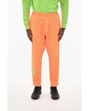 DSquared² Iogo-Print Track Pants - Orange