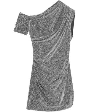 IRO Asymetric Mini Dress - Grey
