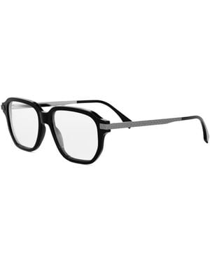 Fendi Eyewear Square Frame Glasses - Metallic