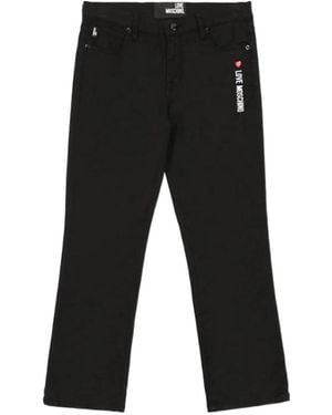 Moschino Middle Waist Jeans - Black