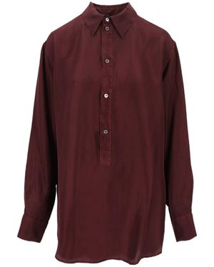 Barena Button-Down Shirt - Purple