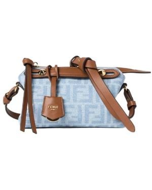 Fendi By The Way Soft Shoulder Bag - Blue