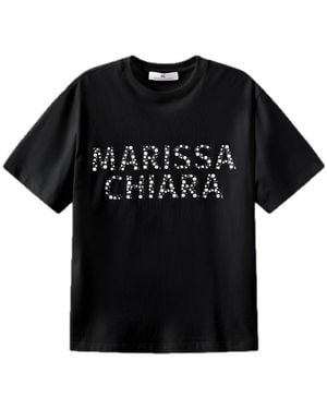 Marissa Chiara Short-Sleeved T-Shirt - Black