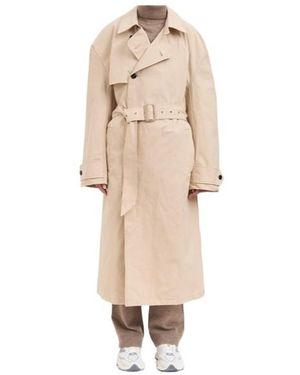 Entire studios Logo Trench Coat - Natural