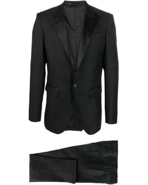 DSquared² Single-Breasted Two-Piece Suit - Black