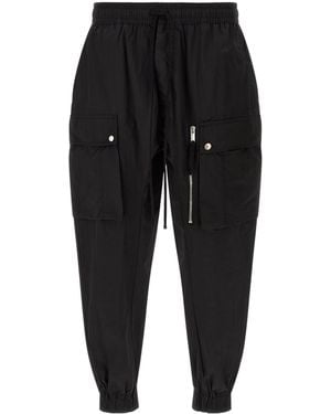 Thom Krom Drawstring Casual Trousers - Black