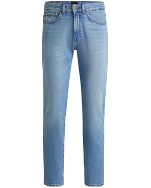 BOSS Wash Straightleg Jeans - Blue