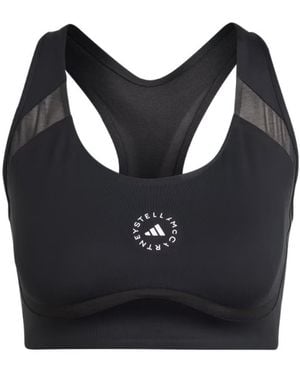 adidas By Stella McCartney Truepurpose Power Impact Training Medium-Support Bra - Black