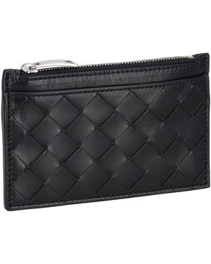 Bottega Veneta Woven Wallet - Black