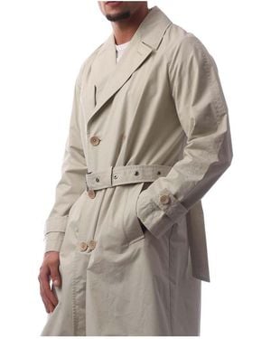 BOSS Minimalist Trench Coat - Grey