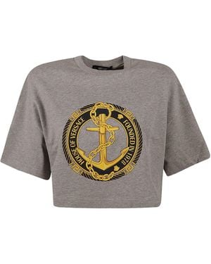 Versace Short-Sleeved T-Shirt - Grey