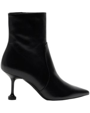 Stuart Weitzman Stuartini Zip Bootie 75 - Black