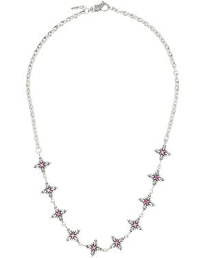 Emanuele Bicocchi Stella Ventis Crystal Necklace - White