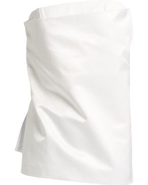 Sportmax Top Cotton, Polyamide - White